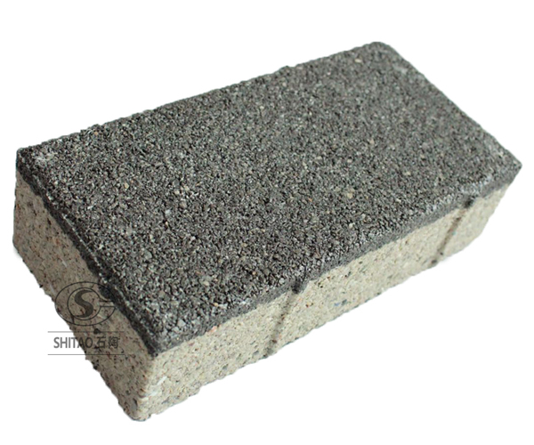 陶瓷透水磚200*100*55（灰色）